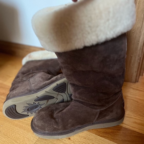 Ugg upside brown sheepskin boots - Picture 4 of 6